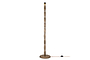 Konali Mango Wood Floor Lamp - Ash Stain-nkuku