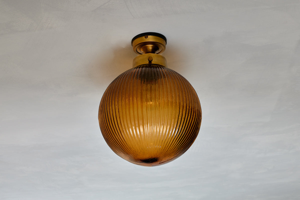 Konnie Bathroom Ceiling Light - Amber-nkuku