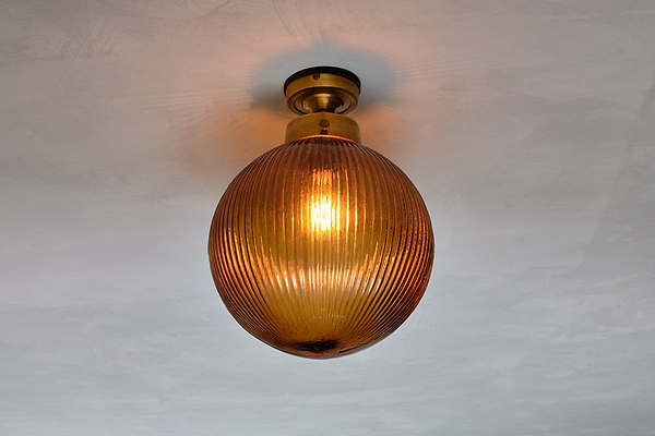 Konnie Bathroom Ceiling Light - Amber-nkuku