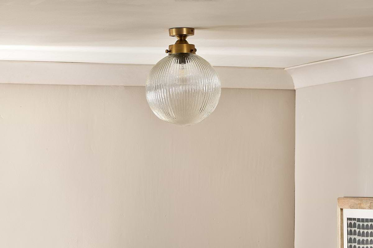 Konnie Bathroom Ceiling Light - Clear-nkuku