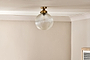 Konnie Bathroom Ceiling Light - Clear-nkuku