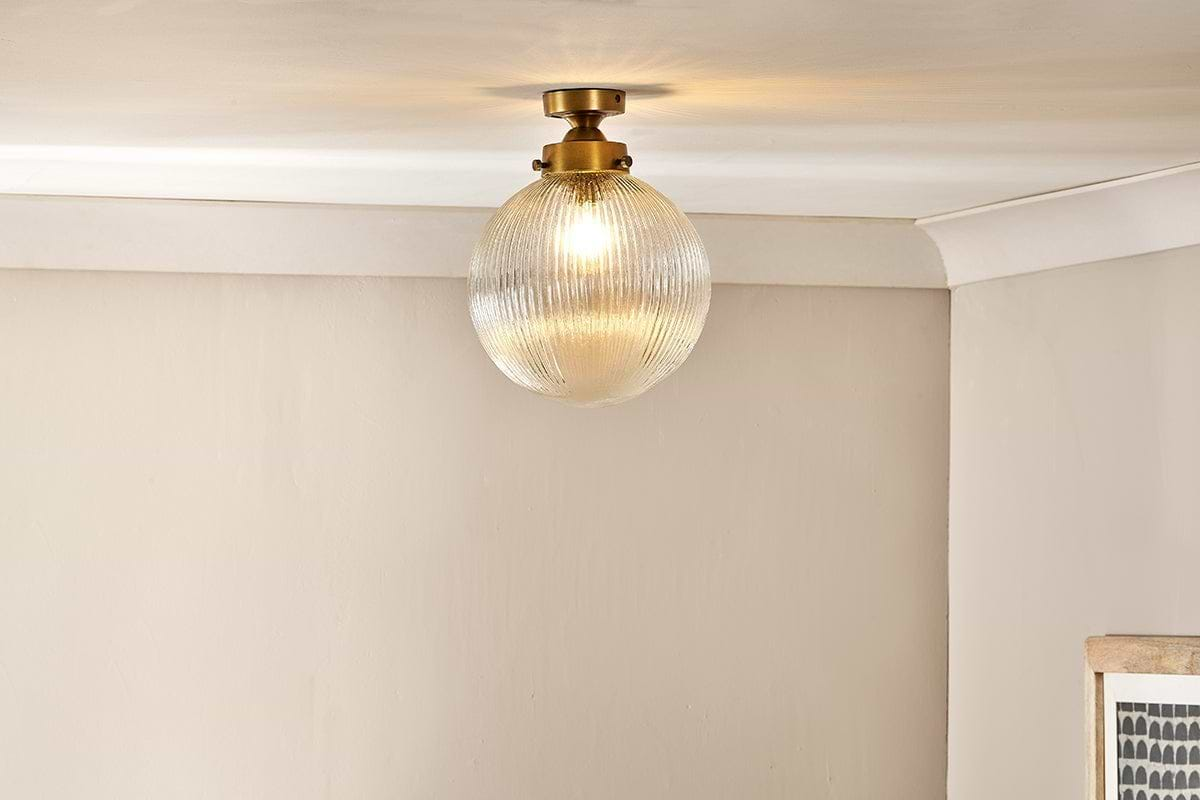 Konnie Bathroom Ceiling Light - Clear-nkuku