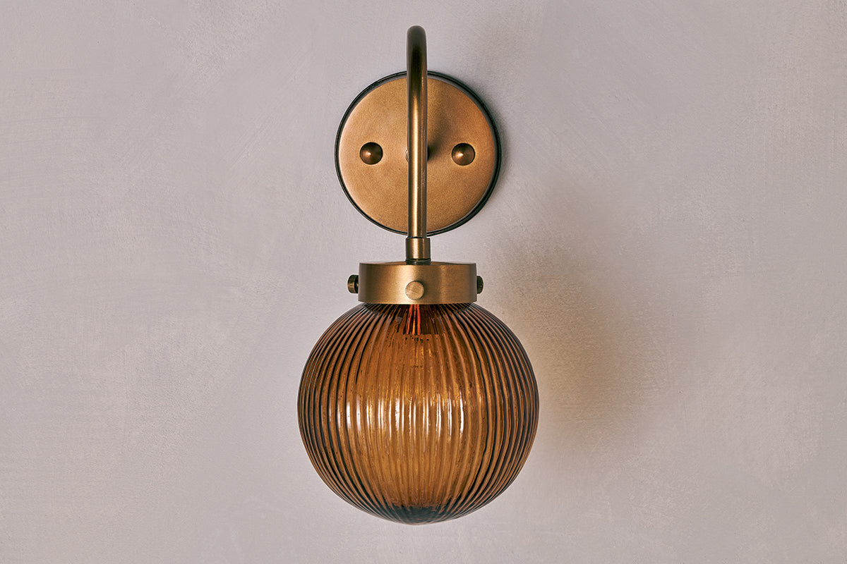 Konnie Bathroom Wall Light - Amber-nkuku