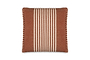 Kuma Jute & Cotton Cushion Cover - Rust-nkuku