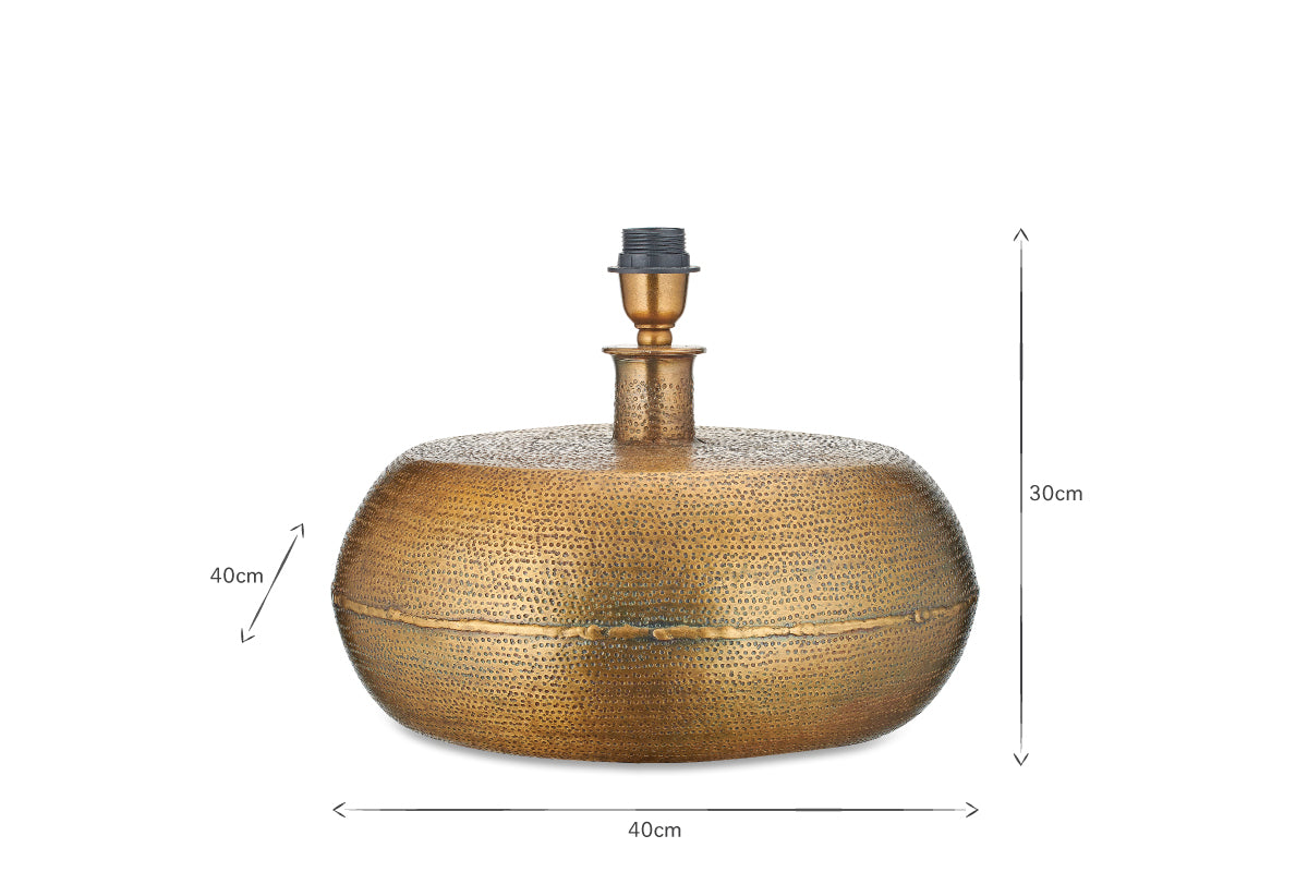 Lumbu Lamp - Antique Brass - Large
