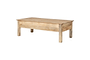 Laali Grooved Mango Wood Coffee Table - Natural-nkuku