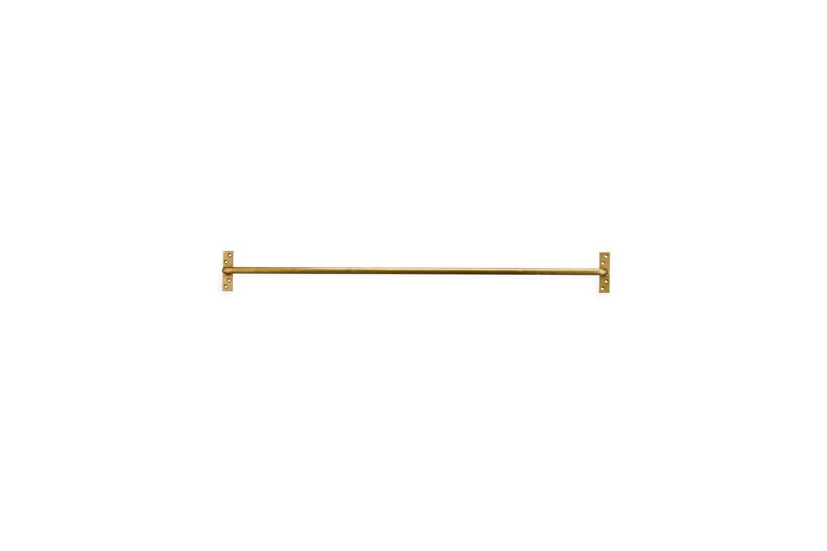 Laila Iron Hanging Rail - Brass-nkuku