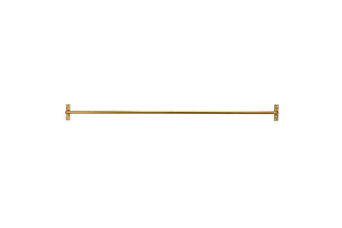 Laila Iron Hanging Rail - Brass-nkuku