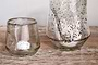 Linora Recycled Glass Tealight Holder - Clear-nkuku