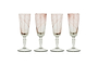 Llanera Champagne Glass - Plum - (Set of 4)-nkuku