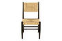 Lohanda Acacia & Munja Grass Dining Chair - Charcoal-nkuku