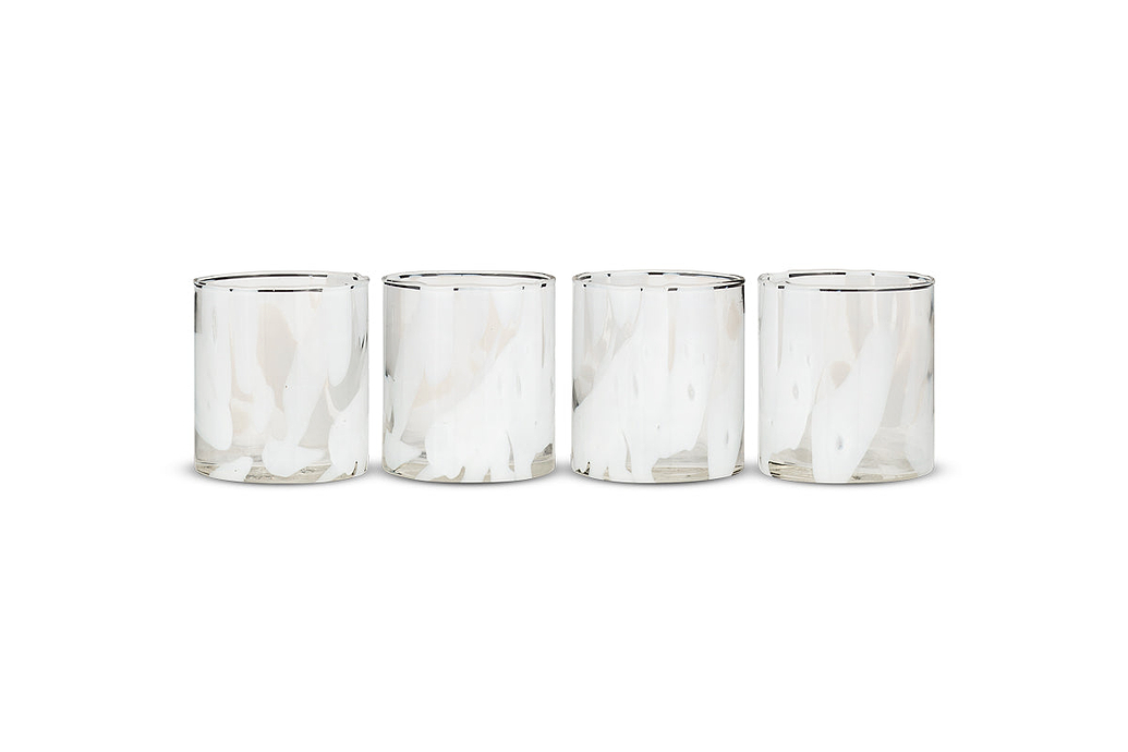 Lohara Tumbler - White (Set of 4)