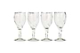 Lohara Wine Glass - White (Set of 4)-nkuku