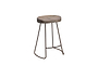 Loko Mango Wood Stool - Short-nkuku