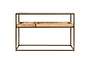 Luzon Iron & Mango Wood Display Console Table- nkuku