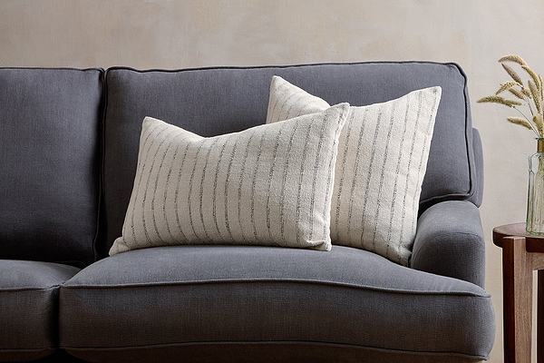 Maidaan Cotton Cushion Cover - Off White