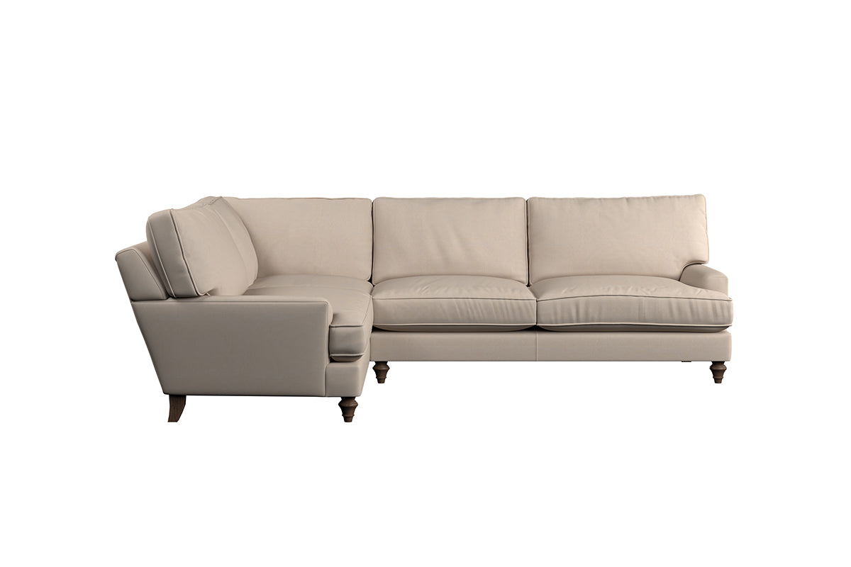Marri Grand Left Hand Corner Sofa - Recycled Cotton Thunder