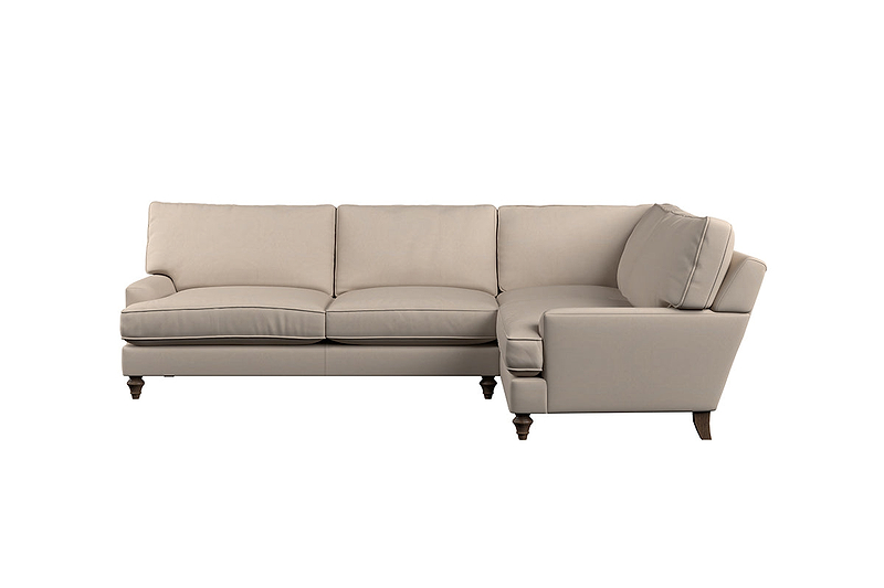 Marri Grand Right Hand Corner Sofa - Recycled Cotton Navy
