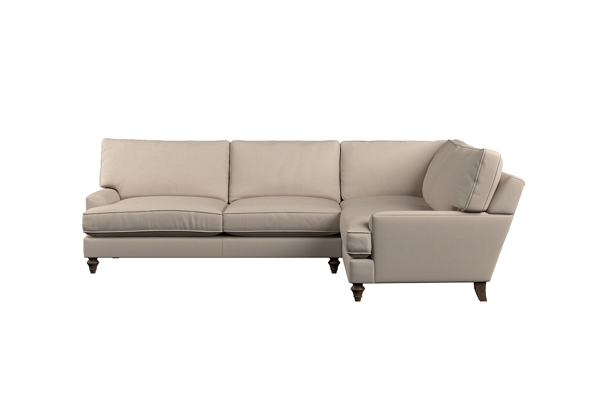Marri Grand Right Hand Corner Sofa - Recycled Cotton Airforce