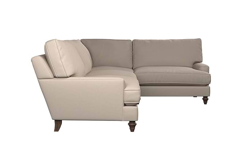 Marri Grand Right Hand Corner Sofa - Recycled Cotton Lavender
