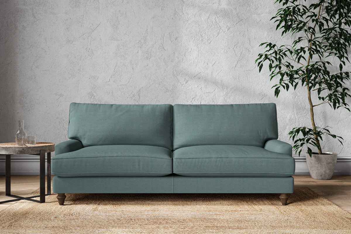Marri Grand Sofa - Recycled Cotton Airforce