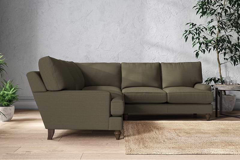 Marri Large Corner Sofa - Recycled Cotton Fatigue
