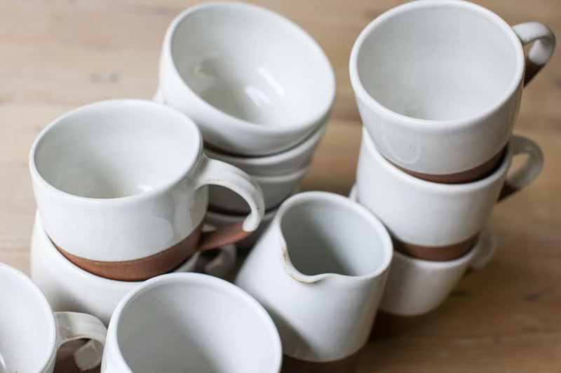 Mali Coffee Mug - White (Set of 2)