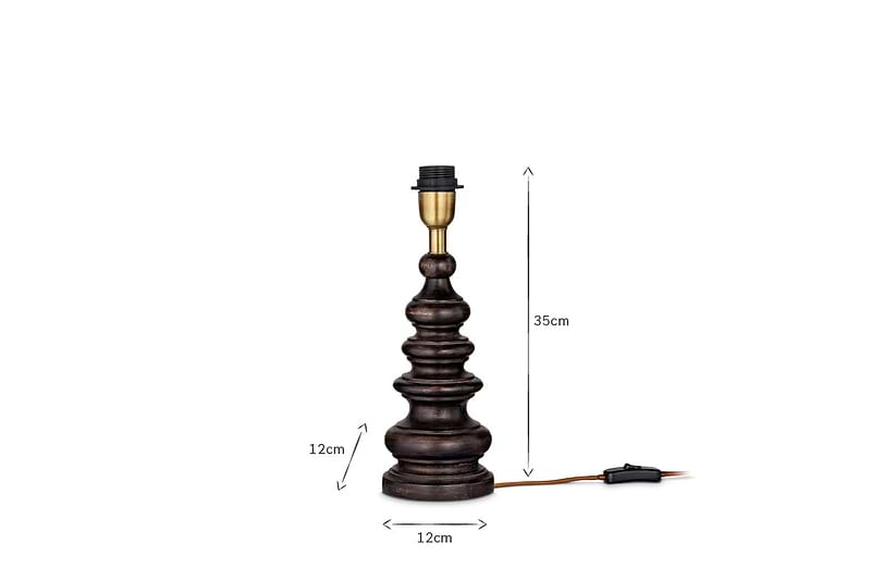 Manua Wood Table Lamp - Small