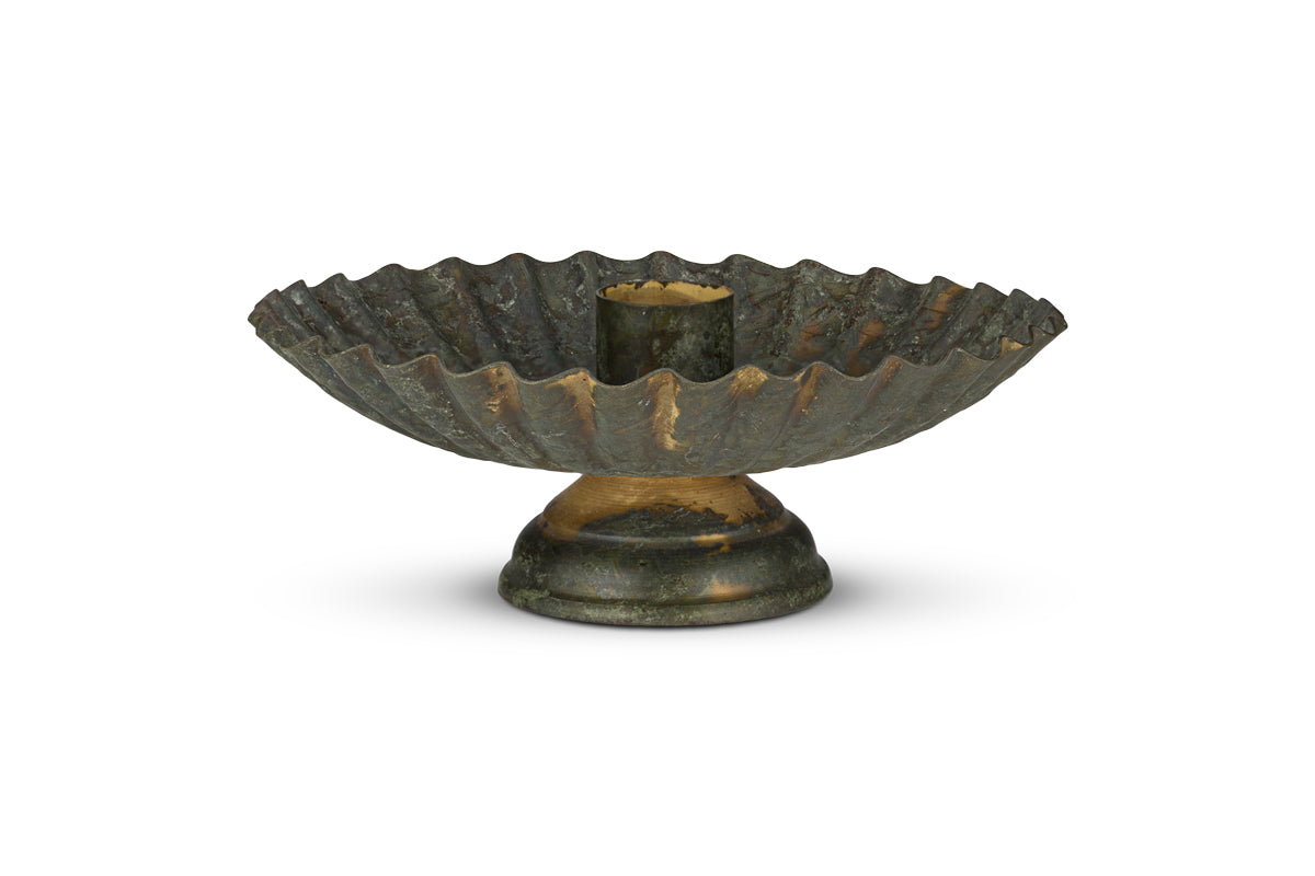 Matu Candle Holder - Antique Patina