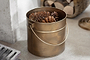 Mosat Iron Fireside Bucket - Antique Brass