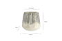 Matamba Ceramic Wall Hung Planter - Black Lines