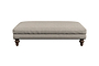 Marri Large Footstool - Brera Linen Natural