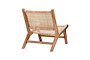 Madrisana Acacia & Rattan Woven Chair- nkuku