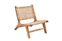 Madrisana Acacia & Rattan Woven Chair- nkuku