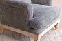 Maganda Cotton Armchair - Charcoal-nkuku