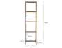 Mahi Shelving Unit - Narrow-nkuku