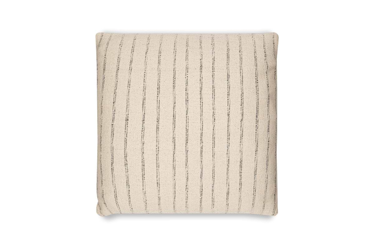 Maidaan Cotton Cushion Cover - Off White-nkuku