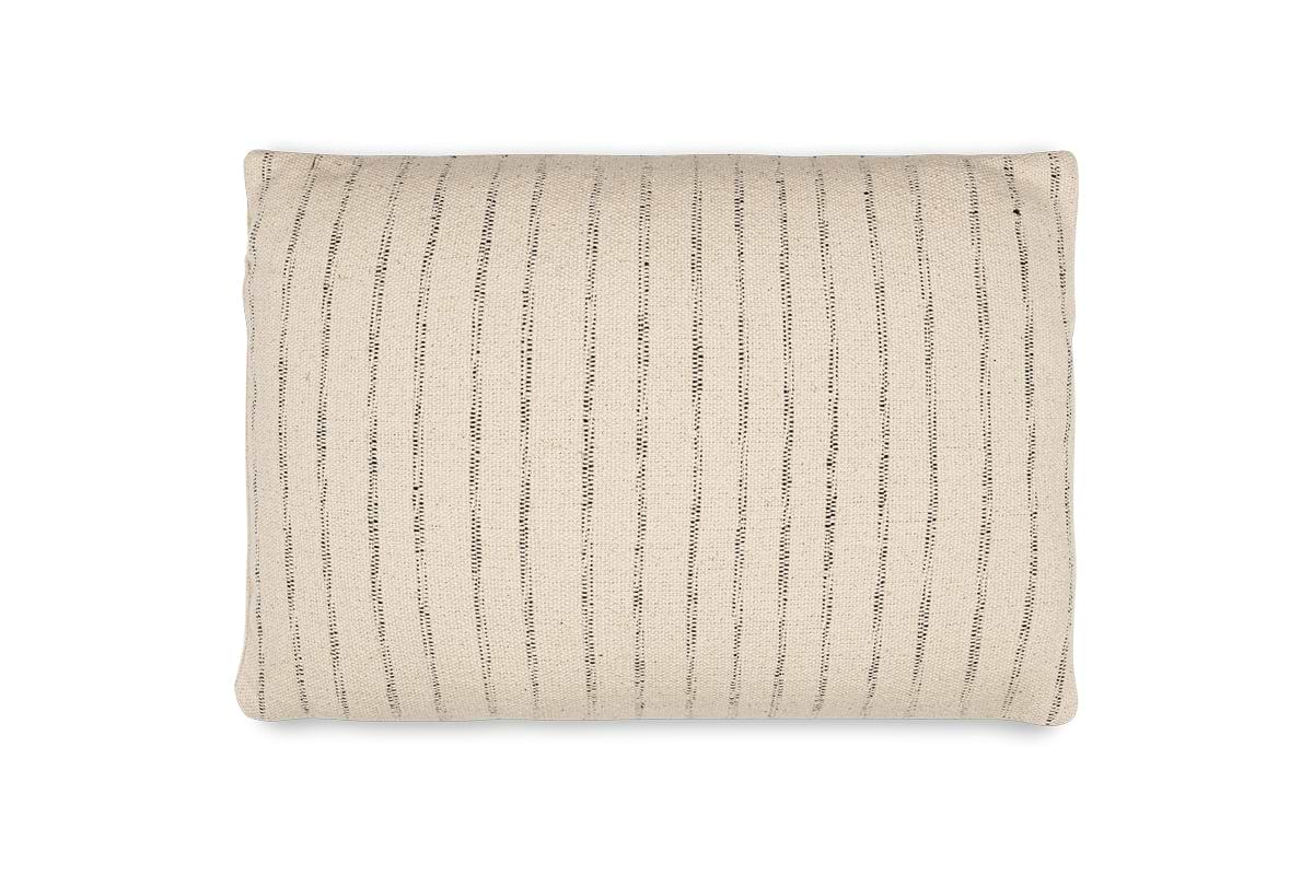 Maidaan Cotton Cushion Cover - Off White-nkuku