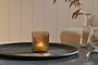 Malana Recycled Glass Candle Holder - Smoke Brown-nkuku