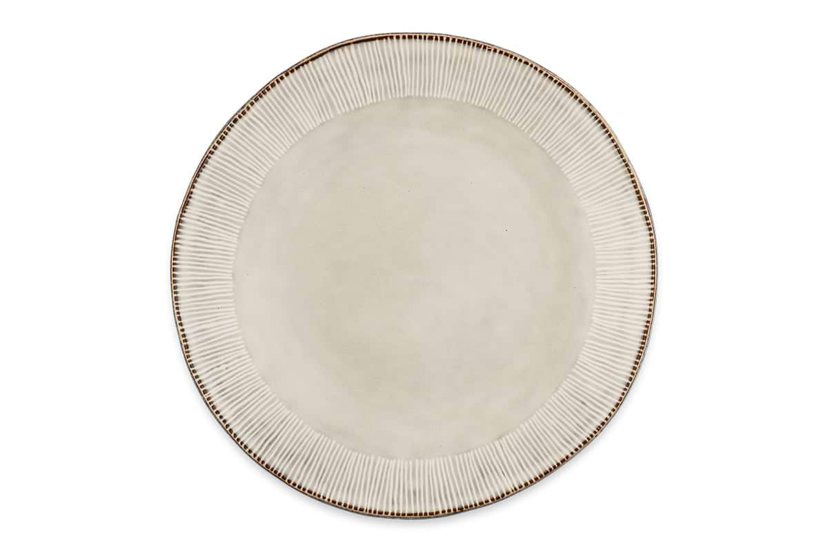 Malia Dinnerware Set - Cream (Set of 12)-nkuku