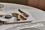 Maram Cheese Knife Set - Natural & Gold (Set of 3)-nkuku