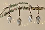 Maran Baubles - Gold & Cream - (Set of 4)-nkuku