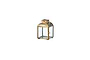 Maro Brass Lantern - Small-nkuku