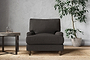 Marri Armchair - Brera Linen Espresso-nkuku