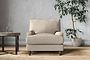 Marri Armchair - Recycled Cotton Stone-nkuku