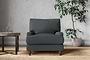 Marri Armchair - Recycled Cotton Thunder-nkuku