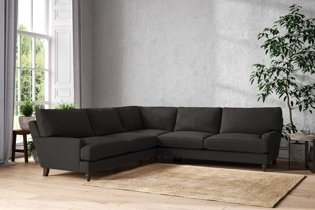 Marri Grand Corner Sofa - Brera Linen Espresso-nkuku