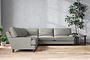 Marri Grand Corner Sofa - Brera Linen Smoke-nkuku