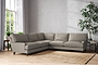 Marri Grand Corner Sofa - Recycled Cotton Flax-nkuku