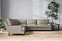 Marri Grand Corner Sofa - Recycled Cotton Flax-nkuku